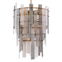 Tiered Glass Chandelier Greyson