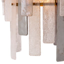 Tiered Glass Chandelier Greyson