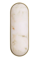 Elongated Alabaster Wall Lamp Sumo