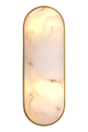 Elongated Alabaster Wall Lamp Sumo