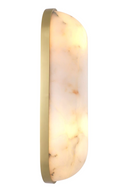 Elongated Alabaster Wall Lamp Sumo