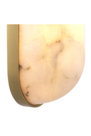 Elongated Alabaster Wall Lamp Sumo
