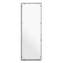 Smoke Glass Framed Mirror Verona