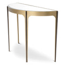 Semi-Circular Glass Console Table Artemisa
