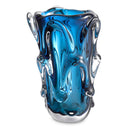 Hand Blown Glass L Vase