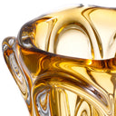 Yellow Handblown Glass Vase S Aila