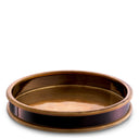 Vintage Brass Round Tray Ella