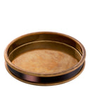Vintage Brass Round Tray Ella