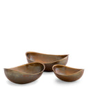 Vintage Brass Bowl Set (3) Sena