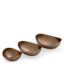 Vintage Brass Bowl Set (3) Sena