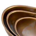 Vintage Brass Bowl Set (3) Sena