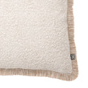 Cream Bouclé Throw Pillow Nami