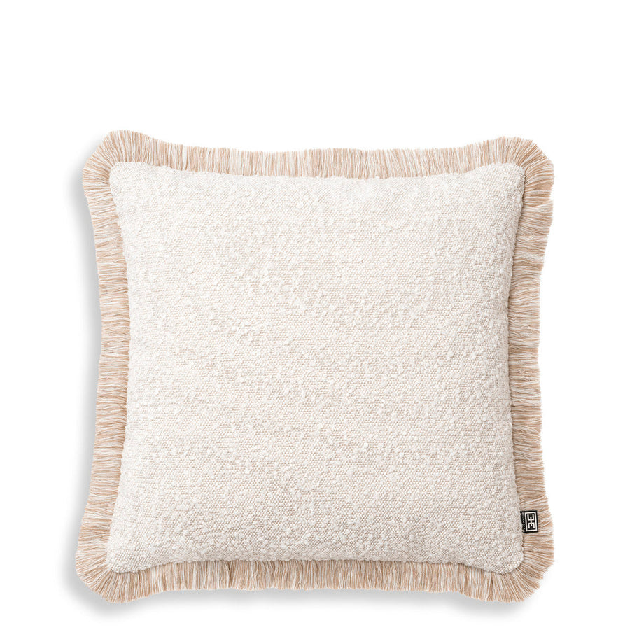 Cream Bouclé Throw Pillow Nami