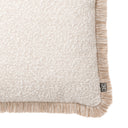 Cream Bouclé Throw Pillow Nami
