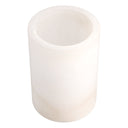Cylindrical Alabaster Candle Holder Mercer