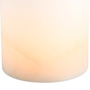 Cylindrical Alabaster Candle Holder Mercer