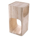 Carved Stone Side Table Adler