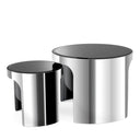 Glass Side Tables (2) Piemonte