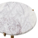 White Marble Side Table Cortina