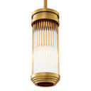 Cylindrical Glass Pendant Lamp Rousseau