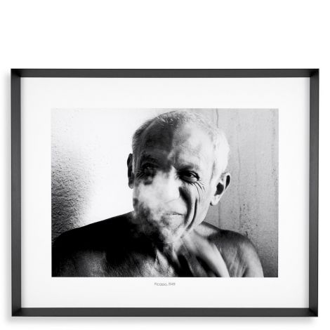 Monochromatic Portraiture Artwork Picasso, 1949