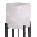Framed Alabaster Table Lamp Fraser