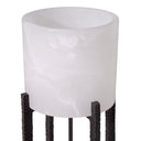 Framed Alabaster Table Lamp Fraser