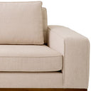 Upholstered Beige Sofa Aurora