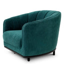 Channeled Modern Accent Chair Agostino