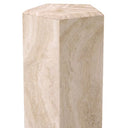 Hexagonal Travertine Column Cuneo