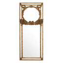 Hand-Carved Mahogany Mirror Le Royal