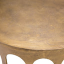 Vintage Brass Coffee Table Gardini