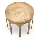 Vintage Brass Side Table Gardini