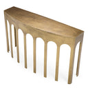 Vintage Brass Console Table Gardini