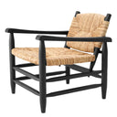 Woven Seagrass Lounge Armchair Elliott