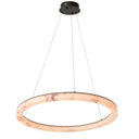 Alabaster Ring Chandelier Sankt Gallen