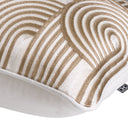 Beige Modern Lumbar Pillow Abaças