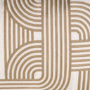 Beige Modern Lumbar Pillow Abaças