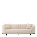 Beige Textured Sofa Agostino