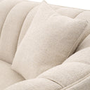 Beige Textured Sofa Agostino