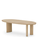 Oval Wooden Dining Table Lindner