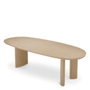 Oval Wooden Dining Table Lindner