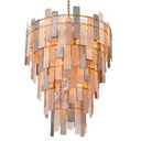 Tiered Glass Chandelier Greyson