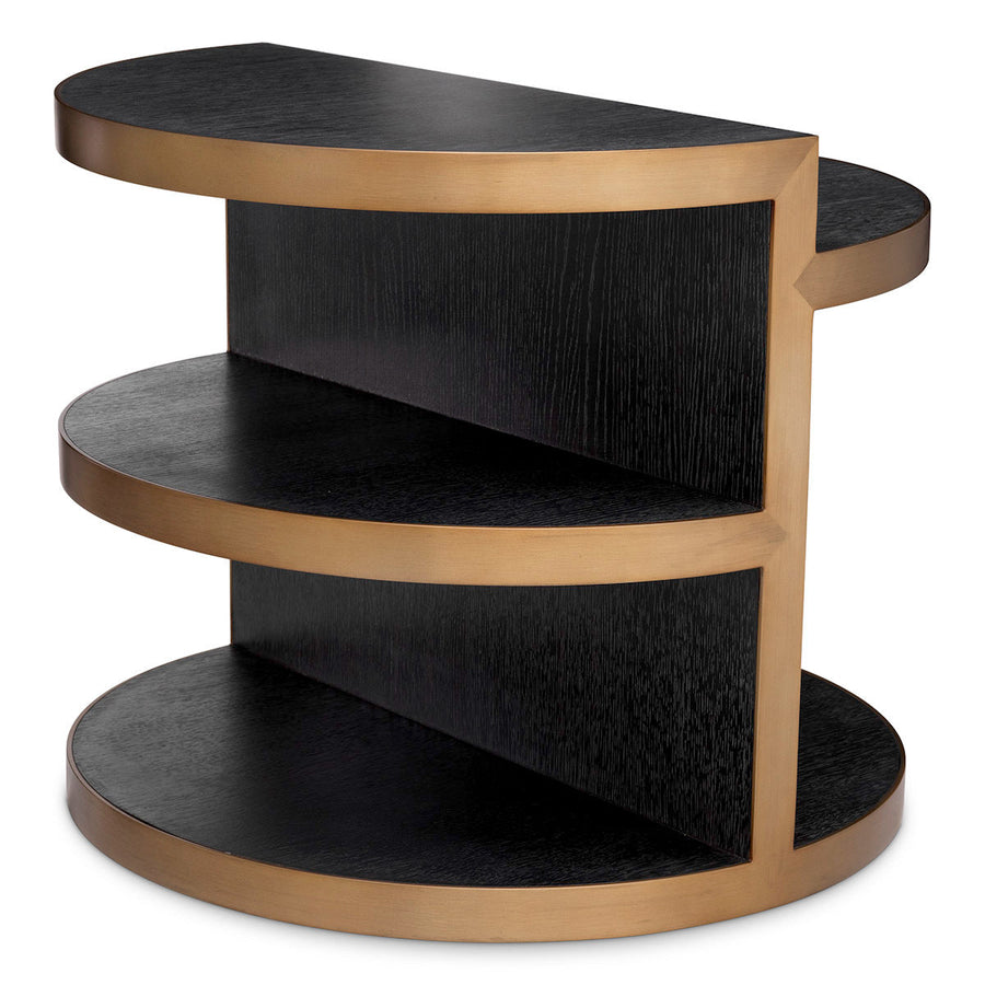 Black Oak Side Table Nilo