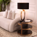 Black Oak Side Table Nilo
