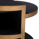 Black Oak Side Table Nilo