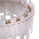 Alabaster Modern Chandelier Pizzorni