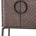 Woven Oak Wine Cabinet Nilsson