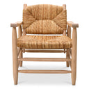 Woven Seagrass Lounge Armchair Elliott