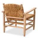 Woven Seagrass Lounge Armchair Elliott